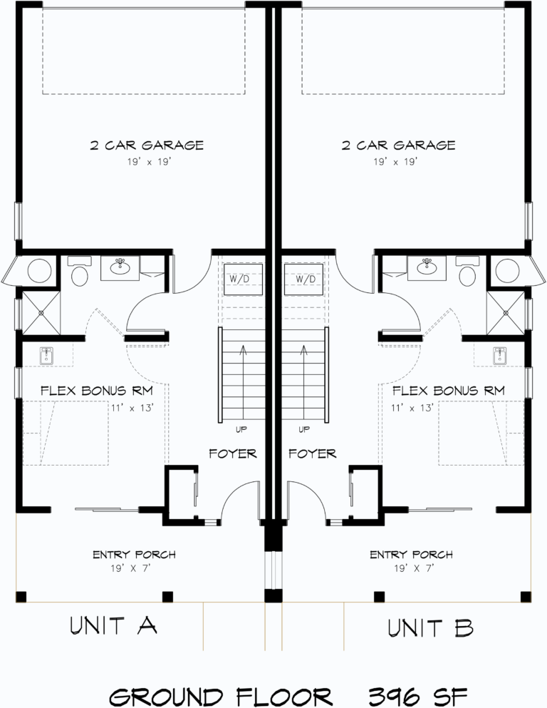 B2 GRND FLR PLAN W-FURN