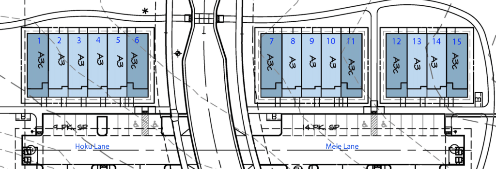 A Units Site Plan