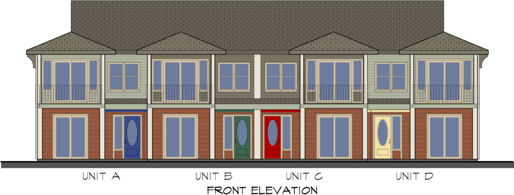 B2 X 4 FRONT ELEVATION 12-22-23