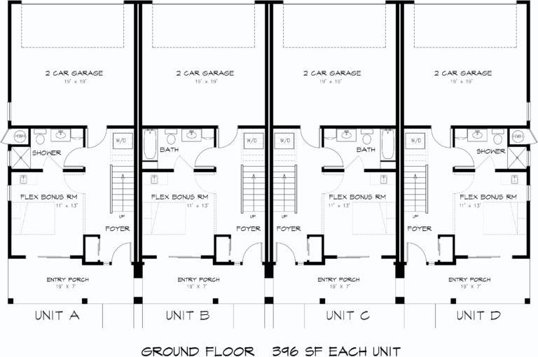 B2 X 4 GROUND FLR PLANS 12-22-23