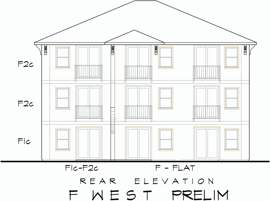 F REV WEST REAR ELEV 3 19 24