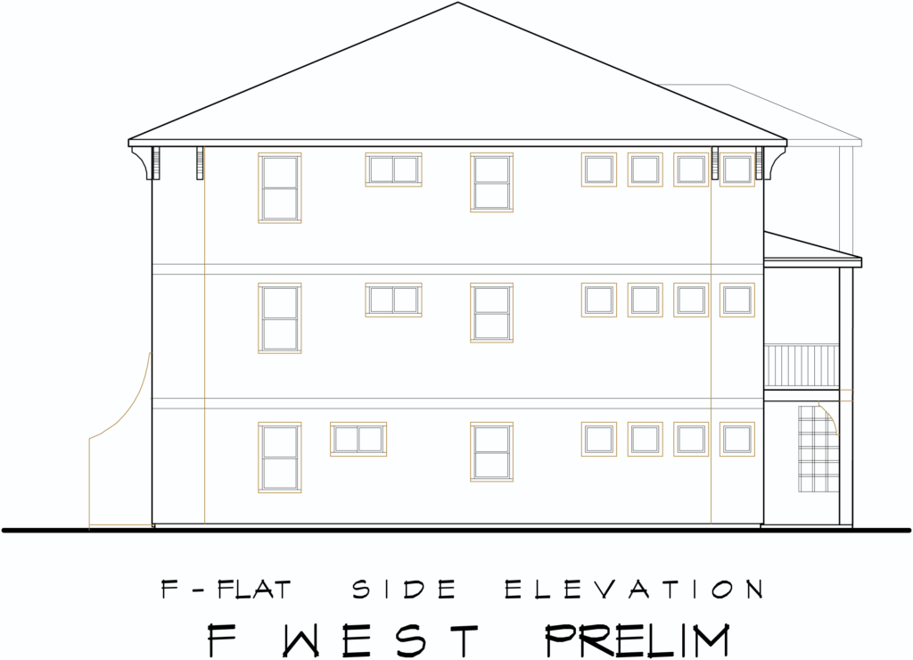 F REV WESTFLAT SIDE ELEV 3 19 24
