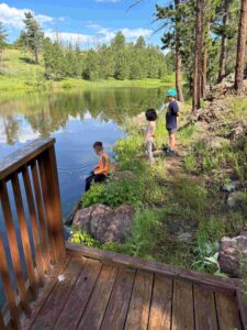 crawdad fishing