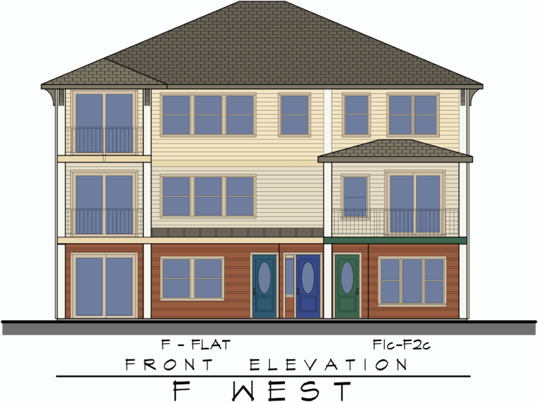 F-WEST FRONT ELEV 9-2-24